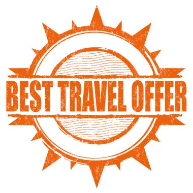 En iyi seyahat teklif damgası
