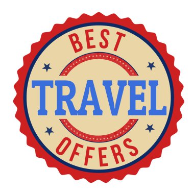 En iyi teklifler etiket veya damga seyahat 