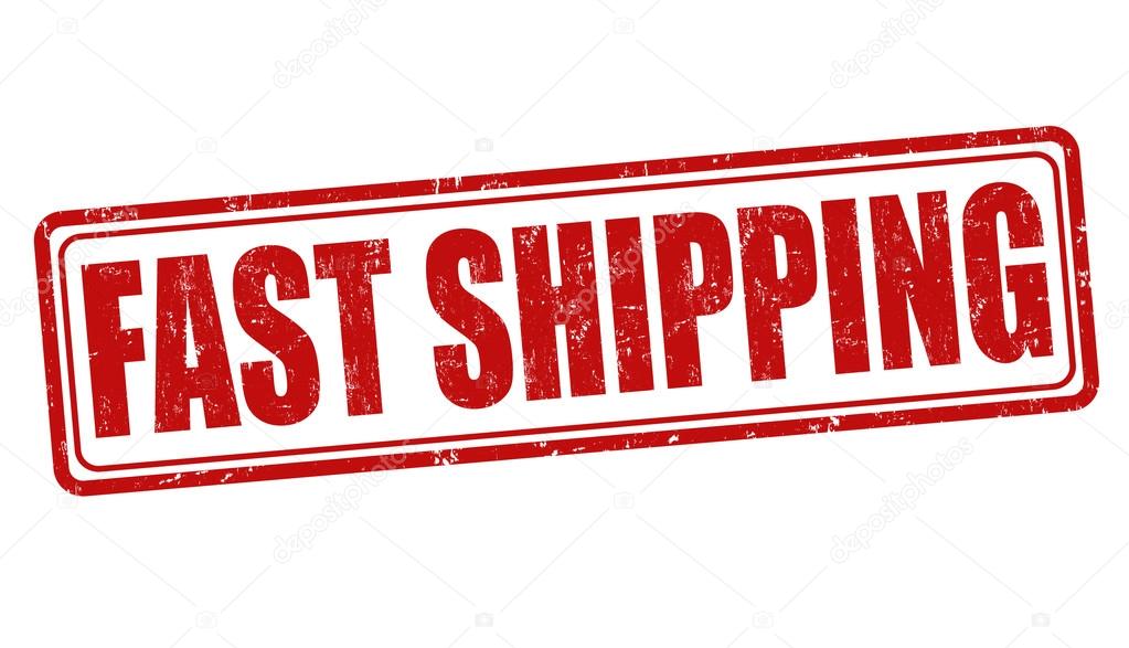 Fast shipping stamp