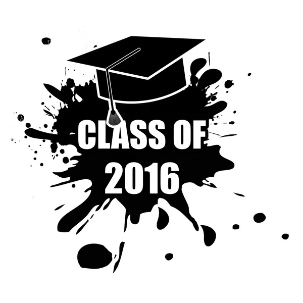 Class of 2016 stamp — Stock Vector