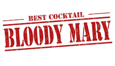 Bloody Mary kokteyl damgası