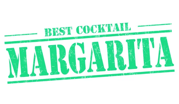 Margarita-Cocktailmarke — Stockvektor