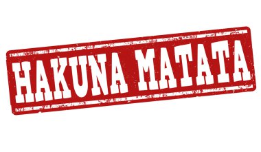 Hakuna Matata damgası