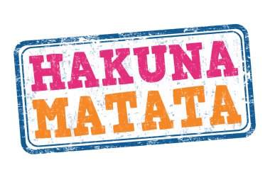 Hakuna Matata damgası