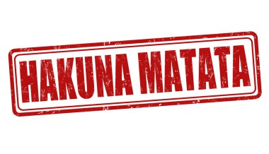 Hakuna Matata damgası