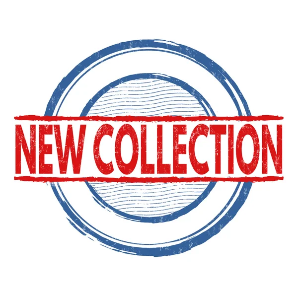 Nouveau timbre de collection — Image vectorielle