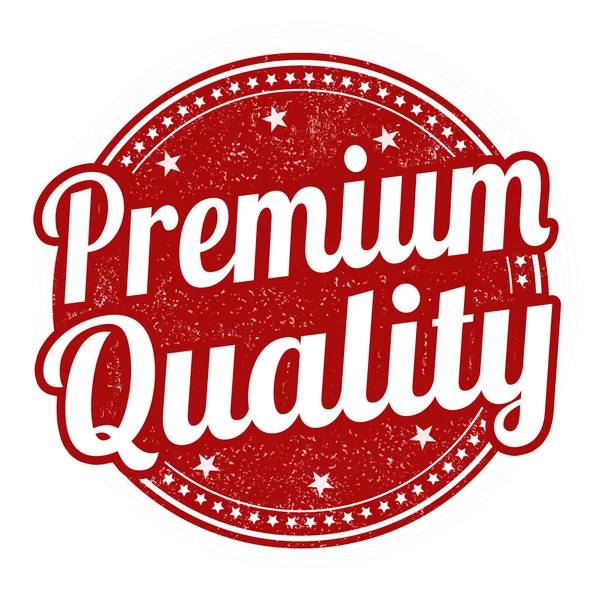 Carimbo de qualidade premium — Vetor de Stock