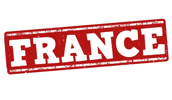 Francobollo Francia — Vettoriale Stock