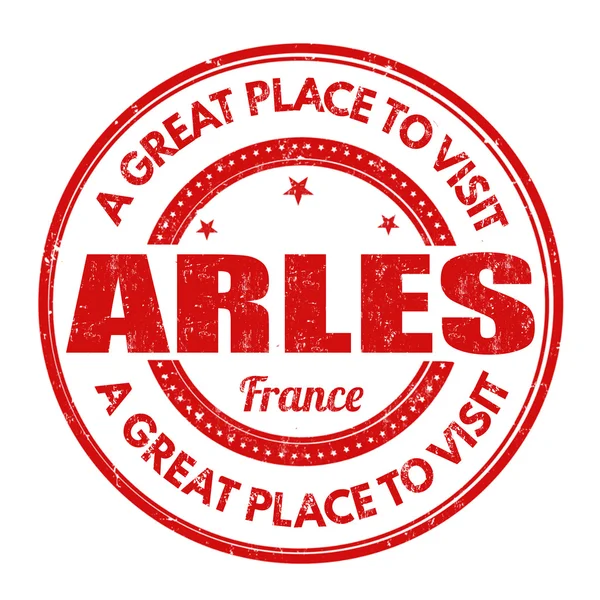 Timbre Arles — Image vectorielle