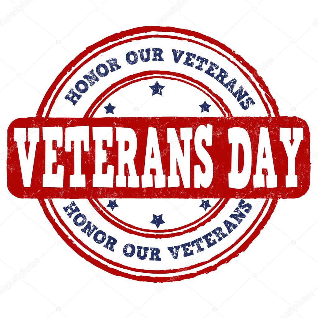 Veterans Day stamp — Stock Vector © roxanabalint 81420996