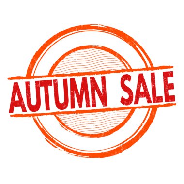 Sonbahar satış damgası