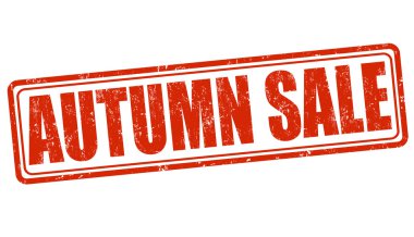 Sonbahar satış damgası