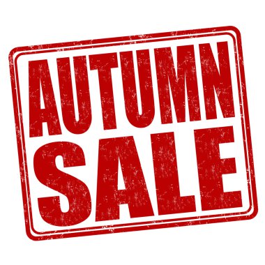 Sonbahar satış damgası