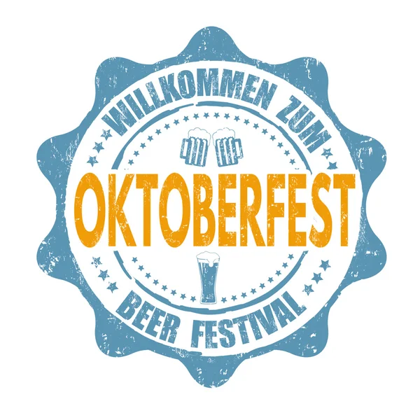 Oktoberfest σφραγίδα — Διανυσματικό Αρχείο