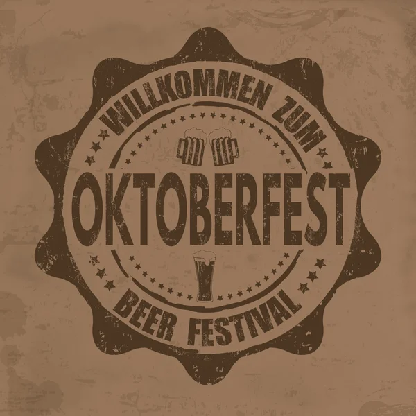 Carimbo Oktoberfest —  Vetores de Stock