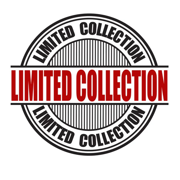 Sello de colección limitada — Archivo Imágenes Vectoriales