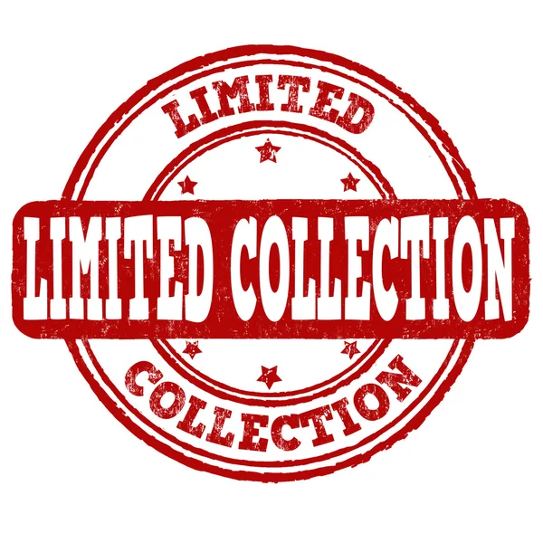 Sello de colección limitada — Vector de stock