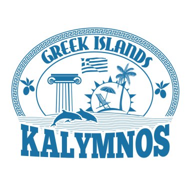 Kalymnos stamp