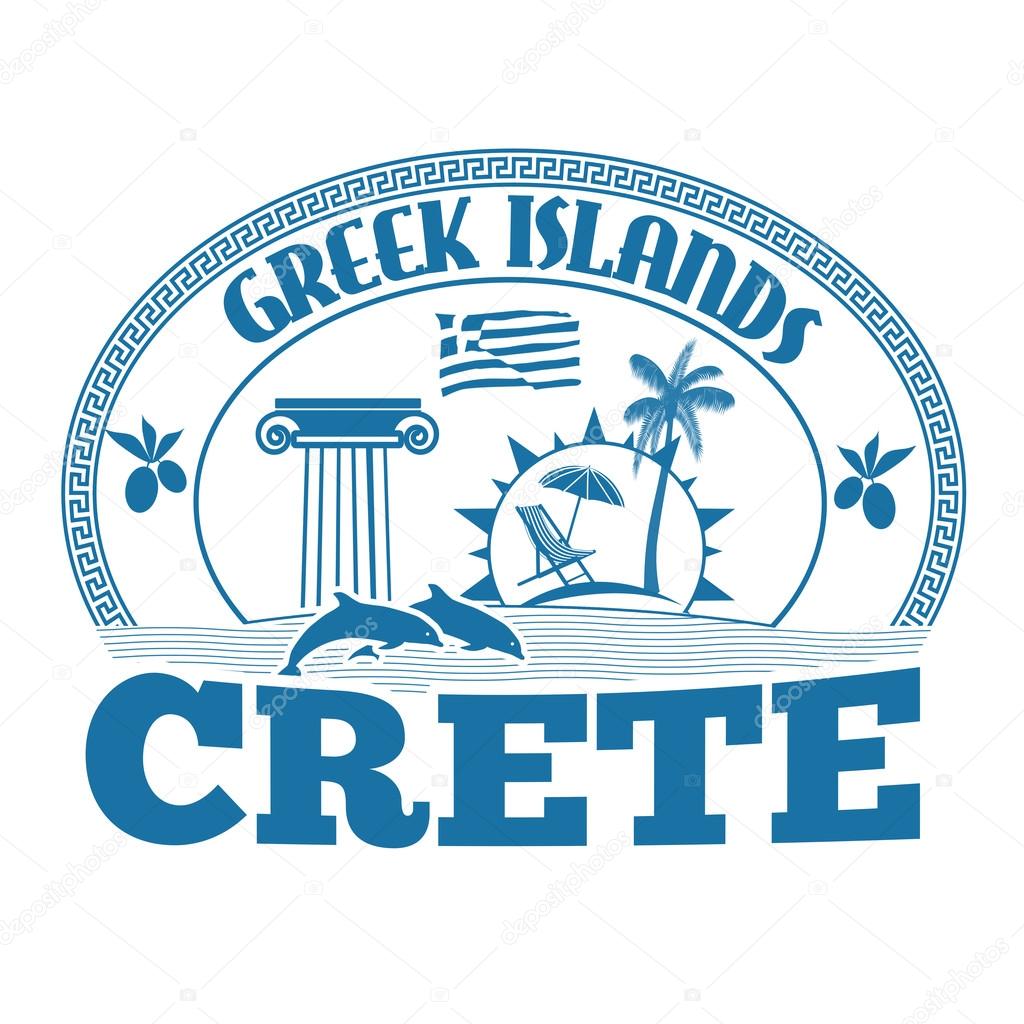 Crete stamp