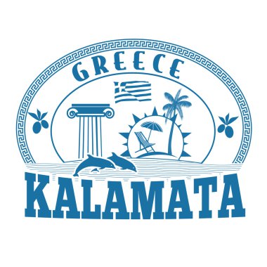 Kalamata, Yunanistan damgası veya etiket