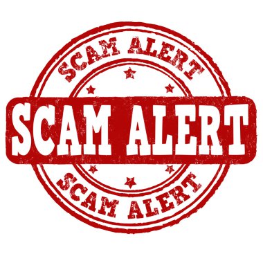 Scam Uyarı damgası