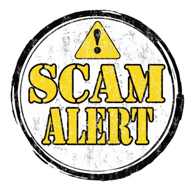 Scam Uyarı damgası