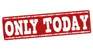 Sadece bugün damgası