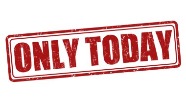 Sadece bugün damgası