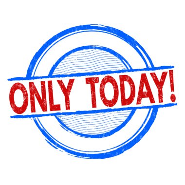 Sadece bugün damgası