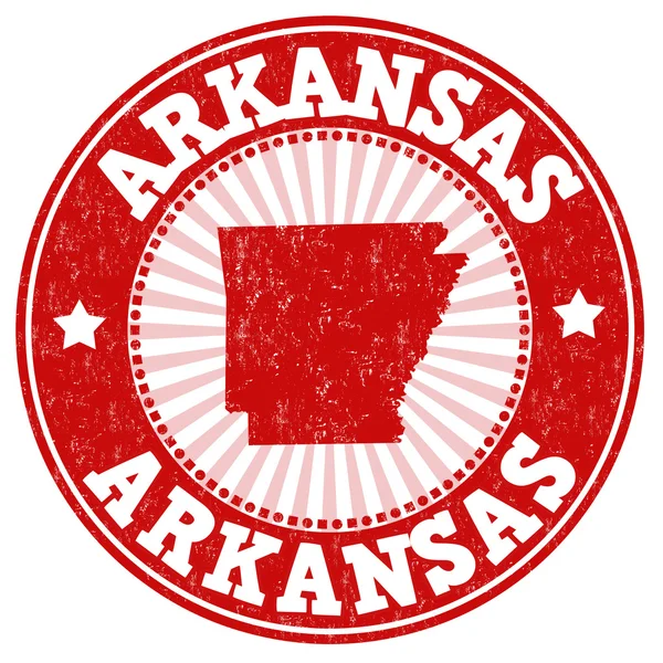 Timbre Arkansas — Image vectorielle