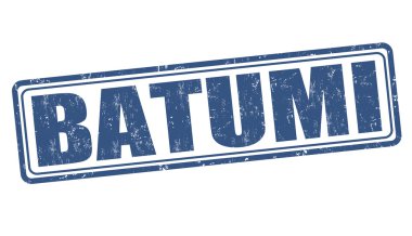 Batum grunge damgası