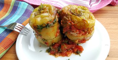 Dolma biber arka plan