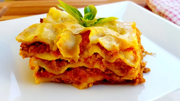 Lasagne italienne classique — Photo