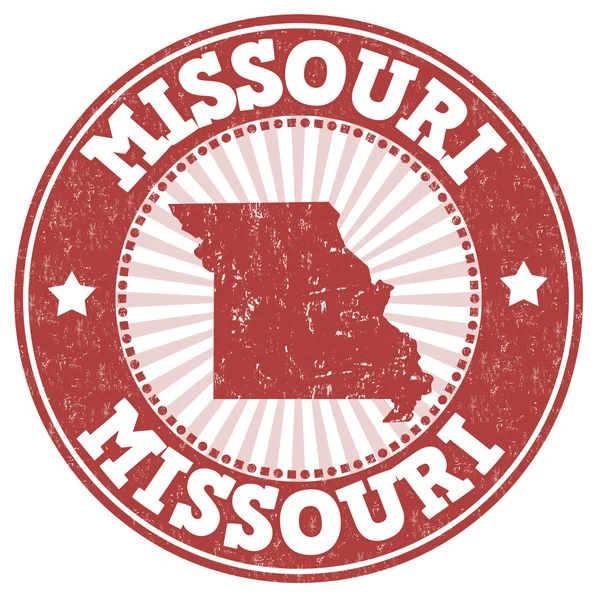 Missouri nieczysty stempel — Wektor stockowy