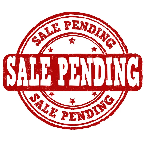 Sale pending stamp — Stock Vector