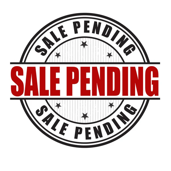 Sale pending stamp — Stock Vector