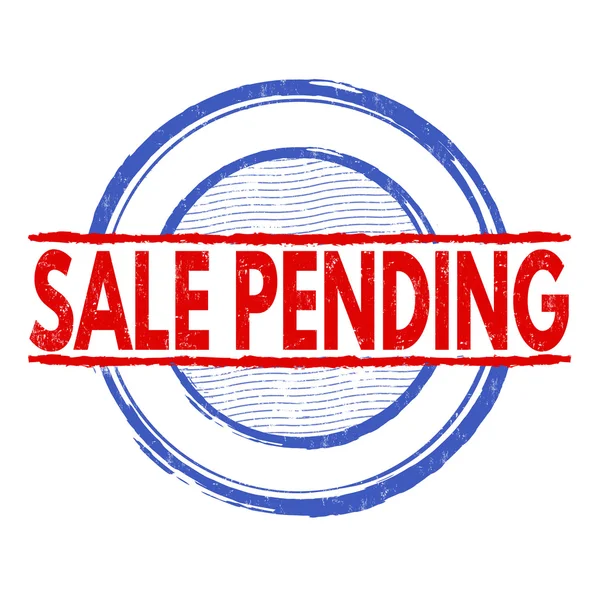 Sale pending stamp — Stock Vector