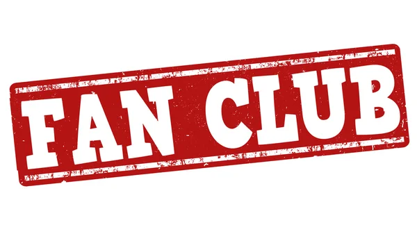 Fan Club σφραγίδα — Διανυσματικό Αρχείο