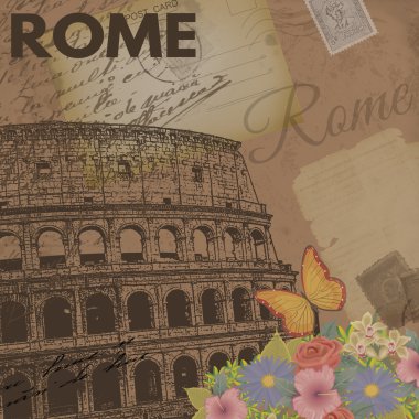 Roma VINTAGE poster