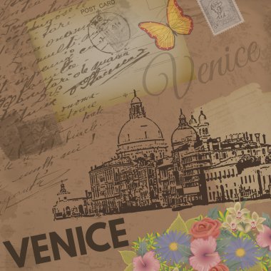 Venedik VINTAGE poster
