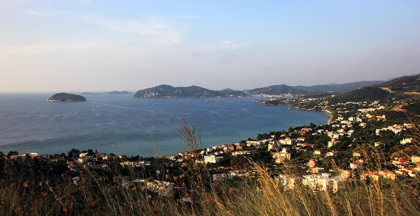 Kavala Panorama görünümünü — Stok fotoğraf