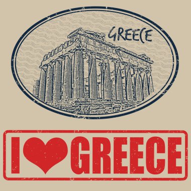 Yunanistan grunge pullar