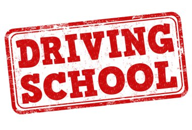 Sürüş Okulu damgası