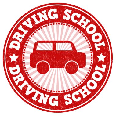 Sürüş Okulu damgası