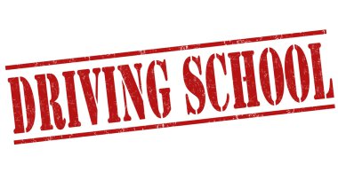 Sürüş Okulu damgası