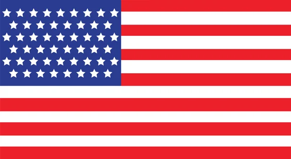 An american flag — Stock Vector