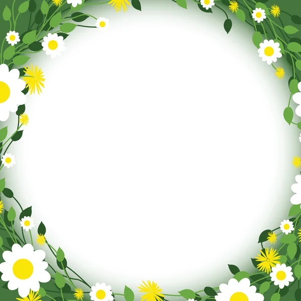 花卉菊花图案 — 图库矢量图片