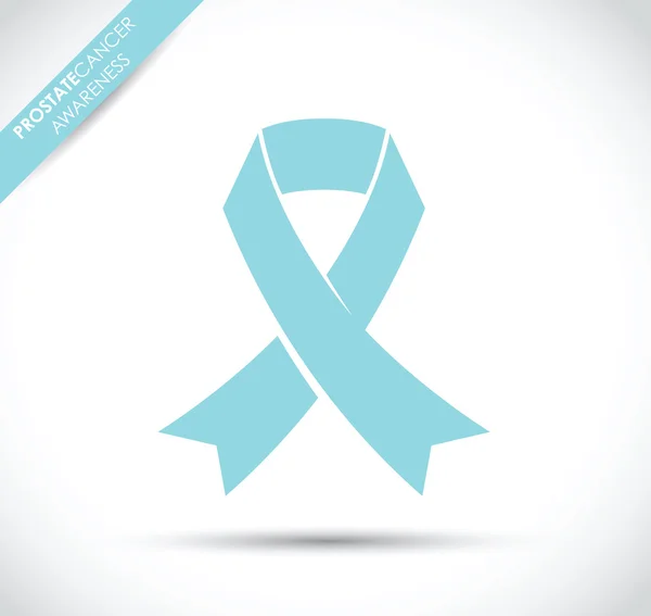 Sensibilización sobre cáncer de próstata — Vector de stock