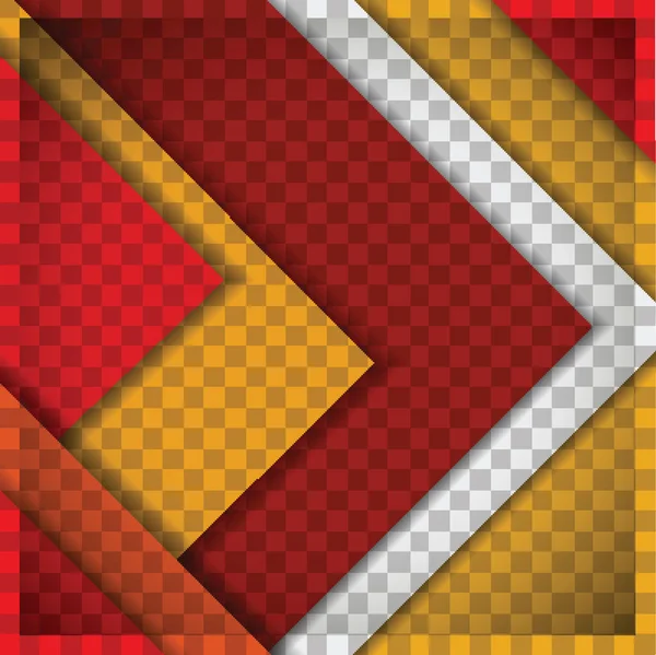 Conception du matériau rouge — Image vectorielle