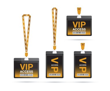 kimliği kordon VIP kartı